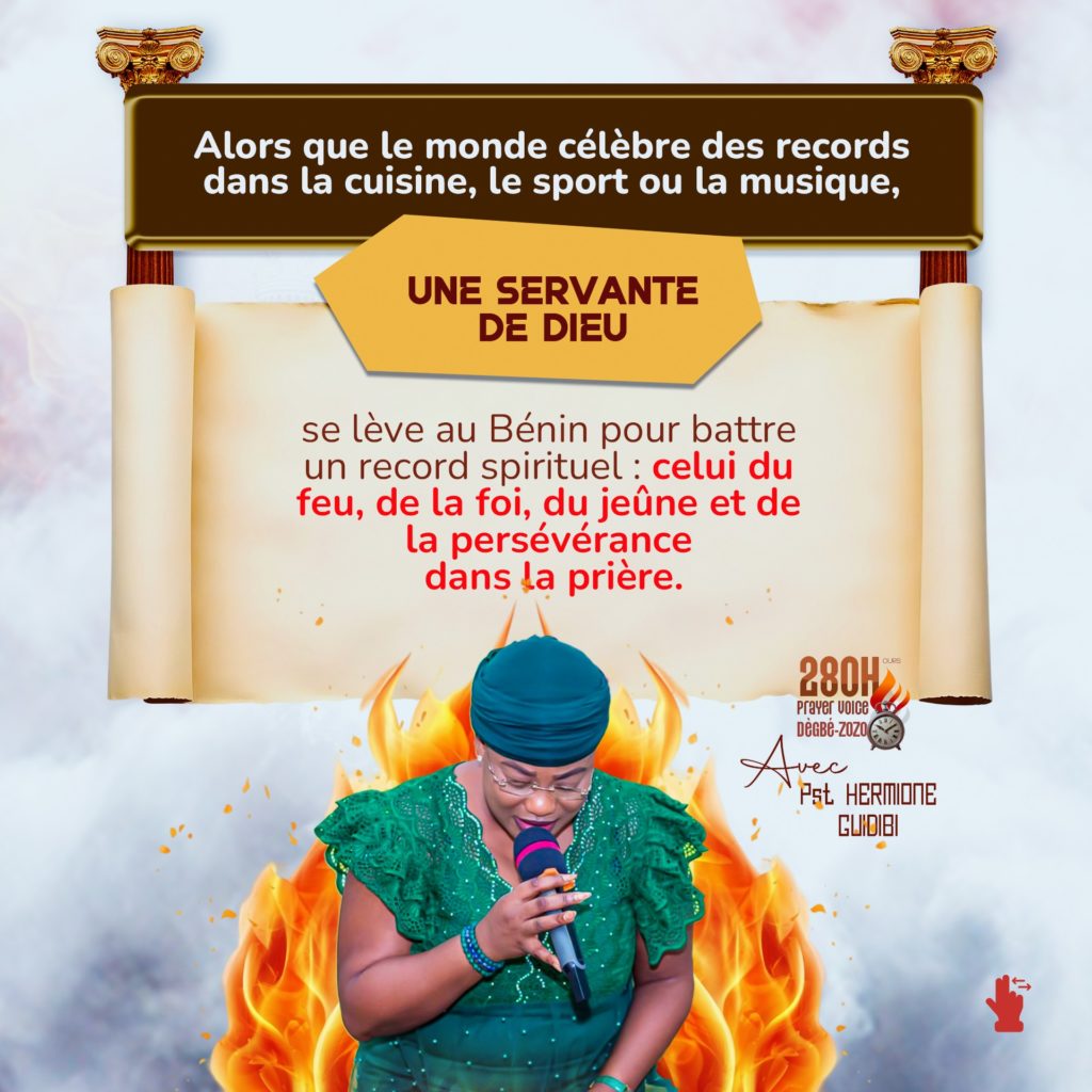 Affiche officielle de 280H de prière