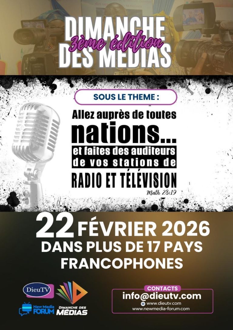 Dimanche des Médias 2026 : Un Rendez-vous spécial pour les Médias Francophones